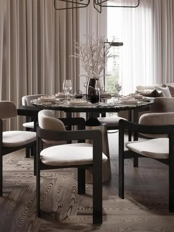 Krzesło Designerskie Forest w przytulnej sypialni. Meble na zamówienie od Primavera Home.