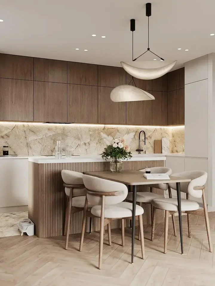 Designerskie Krzesło Drewniane Olivia – Nowoczesne widok z prawej strony. Detal wykończenia od Primavera Home.