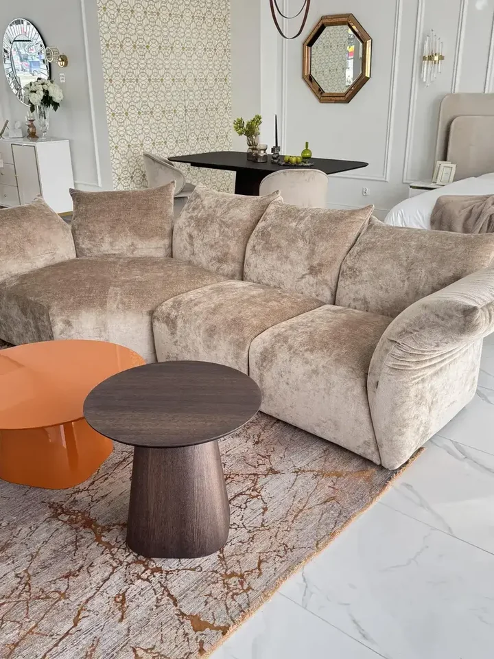 Designerska Sofa Modułowa Lilia Nowoczesna — aranżacja wnętrza. Primavera Home.