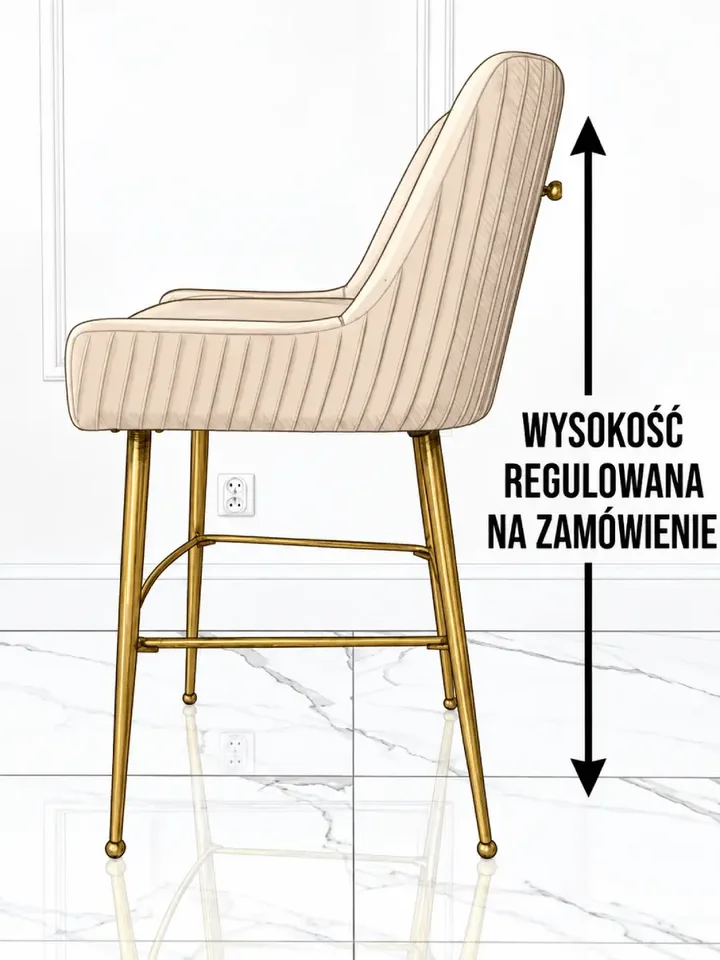półhoker do nisiej zabudowy  możliwość regulacji od Primavera Home