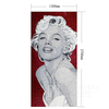 Glass mosaic Marilyn Monroe 