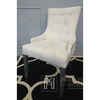 Upholstered chair with buttons of Swarovski crystals 54x46x97