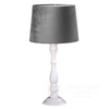 Table lamp TINA silver white