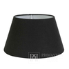 Round lampshade in graphite glamour style