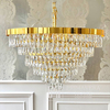 Chandelier crystal New York glamor modern to the living room gold MONACO L