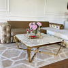 Coffee table for RALPH living room gold