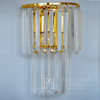 Glamour New York City crystal wall lamp GLAMOUR XS GOLD