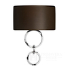 Silver Wall Lamp, Wall Lamp, Black, New York Style, Hamptons Bond Outlet