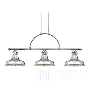 MARY L - Hanging lamp silver - chrome nickel