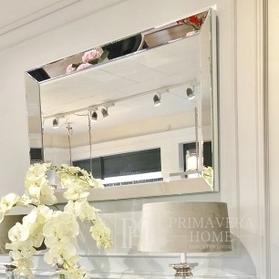 Niujorko, glamour stiliaus dekoratyvinis veidrodis.VEIDRODIS SU VEIDRO RĖMU
