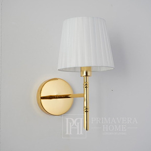 Sieninė lempa auksinė, moderni glamūrinė sieninė lempa, auksinė ANGELO K