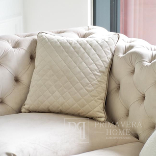 A stylish pillow with a diamond pattern for the living room, bedroom