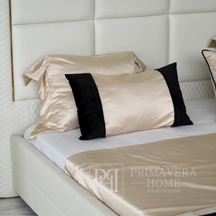 Elegantes zweifarbiges hochwertiges Kissen für Wohnzimmer, Schlafzimmer