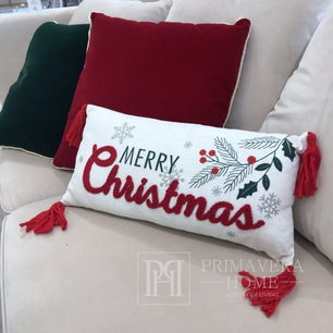 Piękna dekoracyjna poduszka, MERRY Christmas, świąteczna, pomysł na prezent