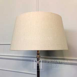 Lampenschirm im New Yorker Stil, stilvoll, beige 45 cm
