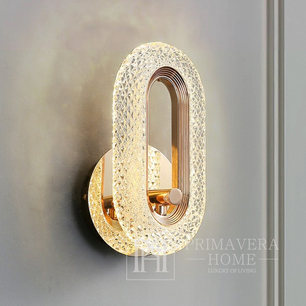 Auksinis, efektingas, modernus sieninis šviestuvas, VALO sieninis šviestuvas