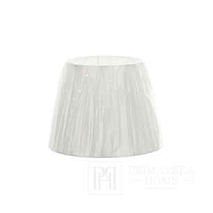 Lampshade TRINITY white, pleated, 27.5 cm 
