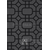 GEOMETRIC RESOURCE New Yorker Stil Geometrische Tapete Amerikanischer Stil Schwarz Grau SILBER