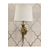 Ron Gold white glamour lampshade