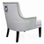 Polstersessel modern klassischer Stil Stuhl modern EPSOM