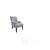 Polstersessel modern klassischer Stil Stuhl modern EPSOM