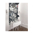 Bathroom dresser wooden high gloss glamour style glamour black white ELIZABETH Bathroom