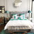 Minkšta dygsniuota lova moderni, Niujorko, glamour stiliaus, pilka SPECTRE