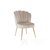 Krzesło glamour złote tapicerowane