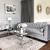 Sofa pilka, balta MORIS Niujorko, glamour stiliaus
