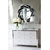 Glamour lacquered wooden chest of drawers on Lorenzo M Silver steel legs