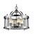 Chandelier hanging lamp gold, silver, white, black CHATWIN