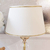 Lampshade with gold trim GOLD GLAM S