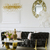 Lustro glamour ELISE dekoracyjne, nowojorski 85cm złote