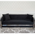 MADONNA modern silver black Stylish glamour New York-style upholstered sofa OUTLET
