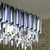 New York glamour crystal chandelier EMPIRE SILVER L Lighting