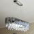 New York glamour crystal chandelier EMPIRE SILVER L Lighting