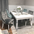 Wooden glamour table for dining room QUEEN
