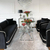 Elegantiška ir moderni sofa glamour MADONNA sidabrinė, juoda OUTLET
