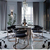 MARCO silver glamor chair for the living room and black dining room
