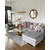 Šiuolaikinė kampinė sofa apmušta glamour gali būti išardoma su miegojimo funkcija pilka, juoda NERO