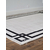 Nowojorski dywan w stylu glamour czarno biały CLASSIC WHITE