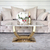Moderni stilinga česterfildo dygsniuota sofa Milano