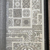 Tapeta barokowa Versace Decoupage w odcieniach kwadratów srebra i bieli 