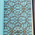 Wallpaper Versace IV glamor style baroque golden circles on a turquoise background 