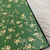 Exclusive luxury wallpaper Versace geometric shades of green with gold flowers 