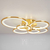 Modern Art Deco Modern auksinis LED lubų šviestuvas miegamojo svetainei CERICHO