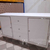 Glamour lacquered wooden chest of drawers on Lorenzo L Silver steel legs OUTLET