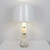 Tischlampe mit konischem Fuß Goldmarmor Luxus - GIANNA