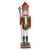 Nutcracker, wooden, with sequins and a red-green MAX movement