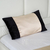Elegant two-color high-quality pillow for living rooms, bedrooms